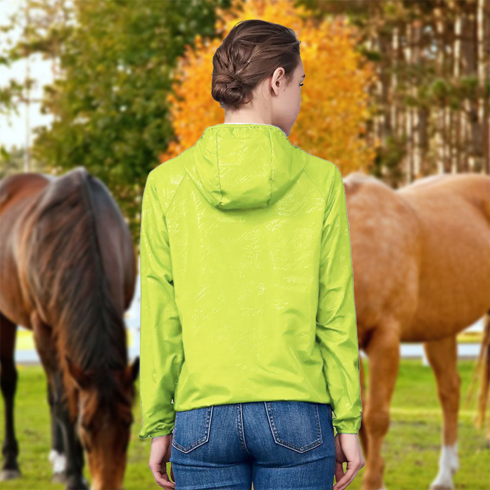 Veste coupe-vent imperméable pour cavalier d'équitation anti-UV